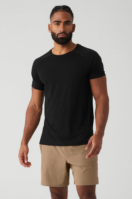 The Triumph Crew Neck Tee - Black