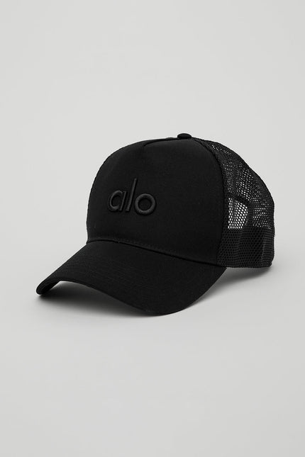 Casquette Trucker District - Noir